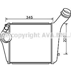 AVA QUALITY COOLING pr4060 -  Интеркулер
